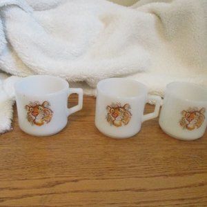 vintage Fire King D-Handle Coffee Mug Put a Tiger in your tank …